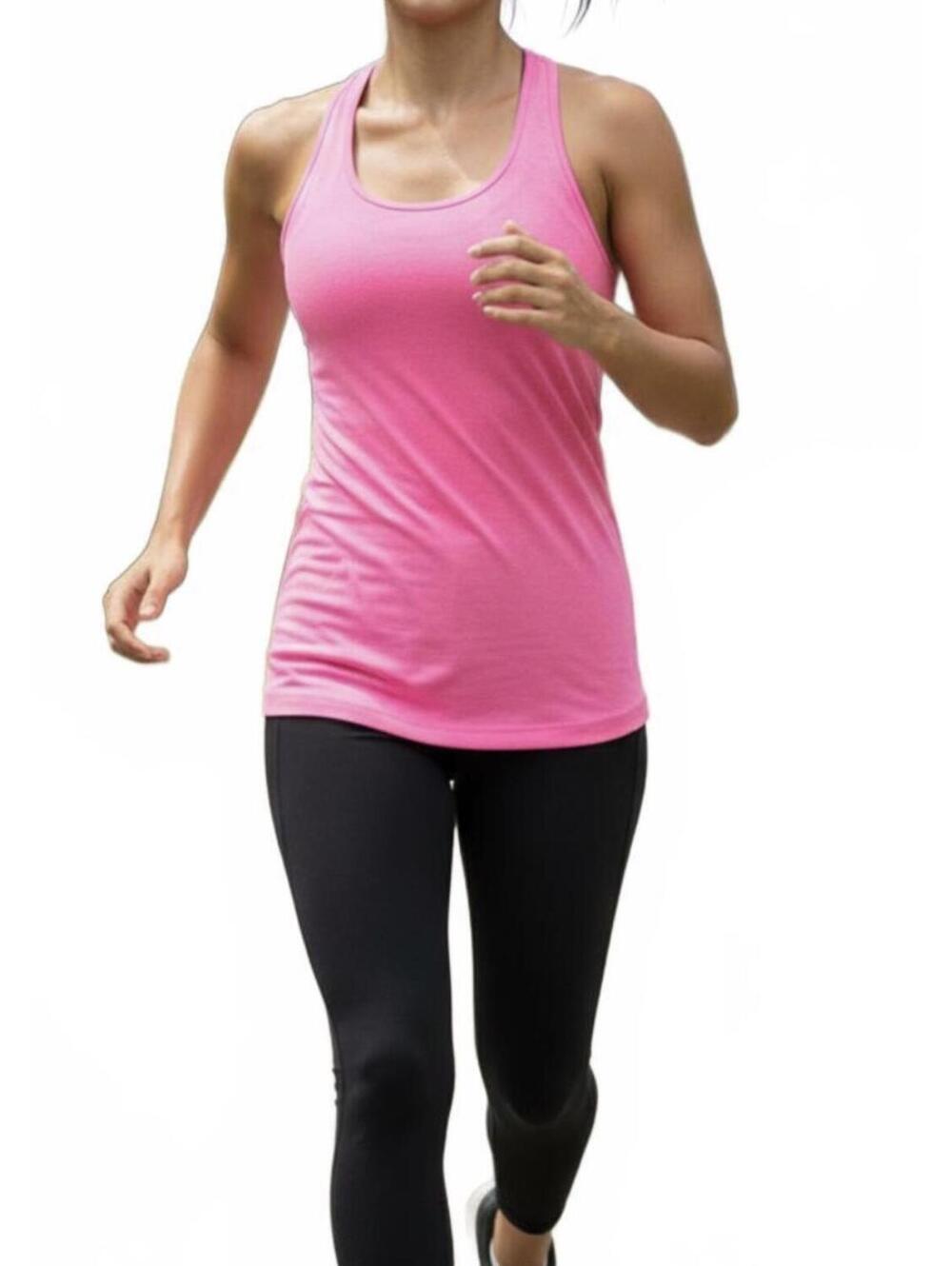 Lululemon Cool Racerback Tank Neon Pink Athletic Tank Top Size Small